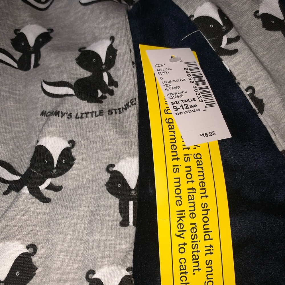 9 to 12 month Tall Pajamas